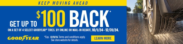 Goodyear rebate offer