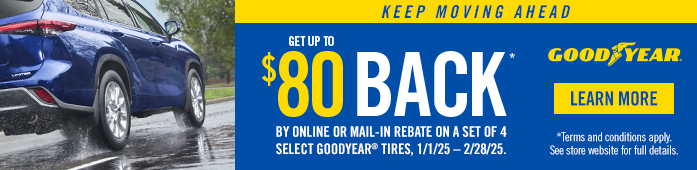 Goodyear rebate offer