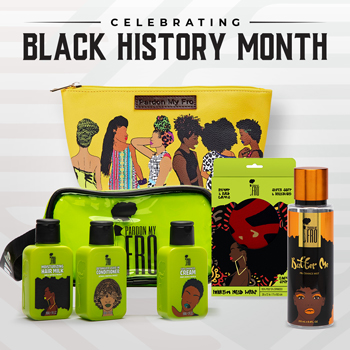 Celebrate Black History Month with Pardon My Fro